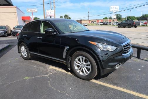 Black Obsidian 2012 INFINITI FX35 Base