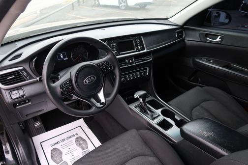 Black 2017 Kia Optima LX