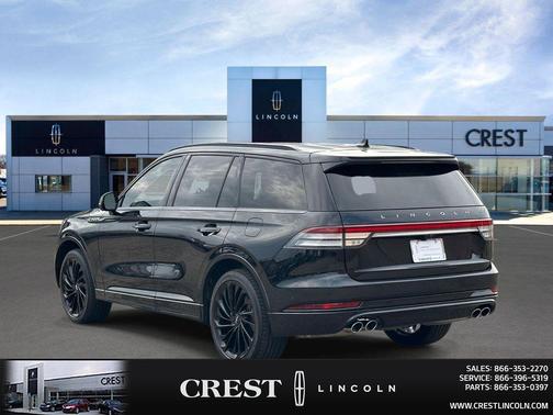 Infinite Black Metallic Clearcoat 2023 Lincoln Aviator Reserve AWD