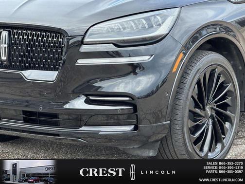 Infinite Black Metallic Clearcoat 2023 Lincoln Aviator Reserve AWD