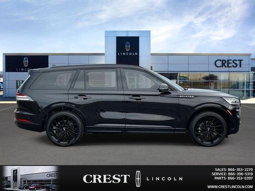 Infinite Black Metallic Clearcoat 2023 Lincoln Aviator Reserve AWD