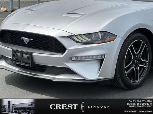 Ingot Silver 2018 Ford Mustang EcoBoost Premium