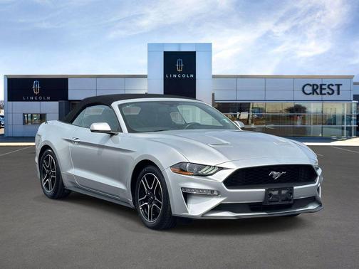 Ingot Silver 2018 Ford Mustang EcoBoost Premium