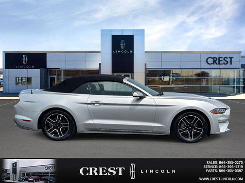 Ingot Silver 2018 Ford Mustang EcoBoost Premium
