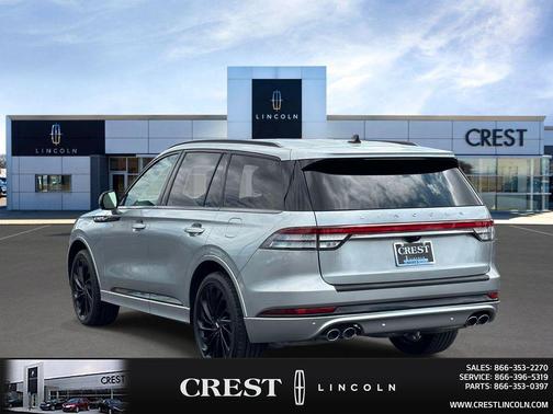 Silver Radiance Metallic Clearcoat 2024 Lincoln Aviator Reserve AWD