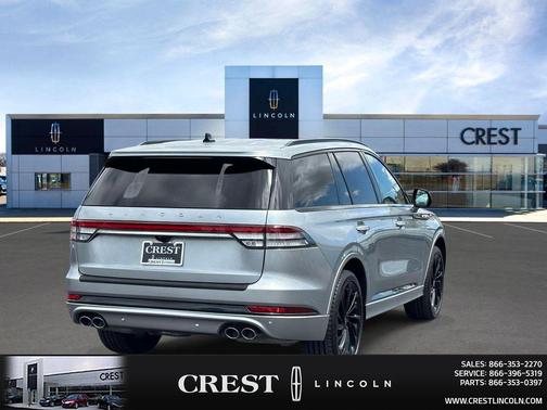 Silver Radiance Metallic Clearcoat 2024 Lincoln Aviator Reserve AWD