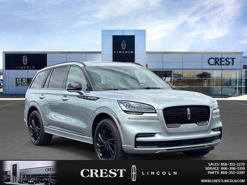 Silver Radiance Metallic Clearcoat 2024 Lincoln Aviator Reserve AWD