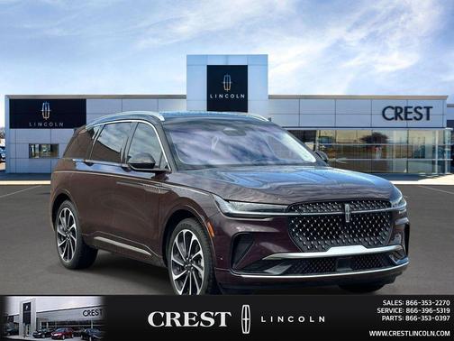 Diamond Red Metallic Clearcoat 2024 Lincoln Nautilus Black Label