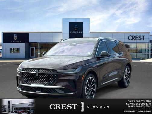 Diamond Red Metallic Clearcoat 2024 Lincoln Nautilus Black Label