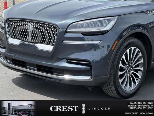 Flight Blue Metallic Clearcoat 2024 Lincoln Aviator Reserve AWD
