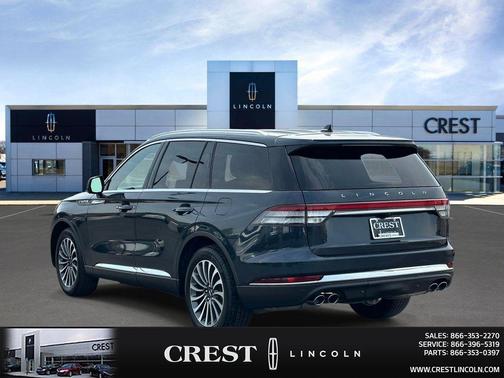 Flight Blue Metallic Clearcoat 2024 Lincoln Aviator Reserve AWD