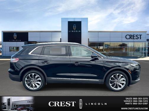 Infinite Black Metallic Clearcoat 2023 Lincoln Nautilus Reserve