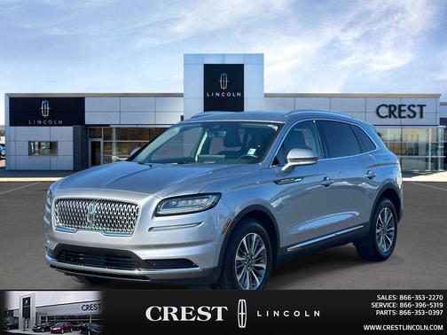 Silver Radiance Metallic Clearcoat 2023 Lincoln Nautilus Standard