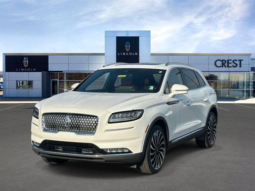 Pristine White Metallic Tri-Coat 2023 Lincoln Nautilus Black Label