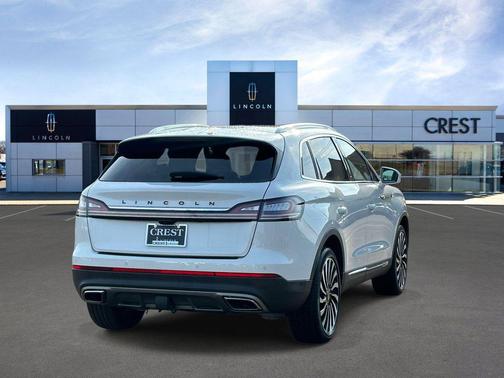 Pristine White Metallic Tri-Coat 2023 Lincoln Nautilus Black Label