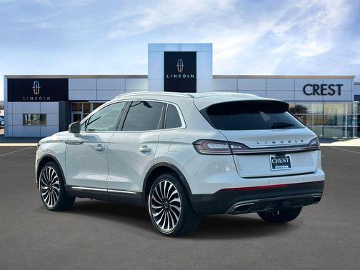Pristine White Metallic Tri-Coat 2023 Lincoln Nautilus Black Label