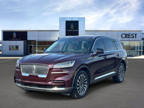 Diamond Red Metallic Tinted Clearcoat 2023 Lincoln Aviator Standard AWD