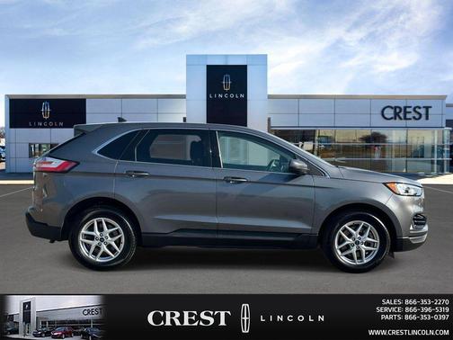 Carbonized Gray Metallic 2022 Ford Edge SEL