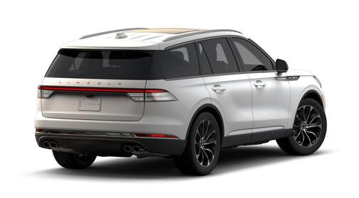 Pristine White Metallic Tri-Coat 2026 Lincoln Aviator Reserve AWD