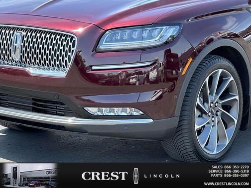 Burgundy Velvet Metallic Tinted Clearcoat 2023 Lincoln Nautilus Reserve