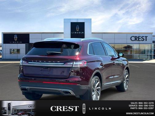 Burgundy Velvet Metallic Tinted Clearcoat 2023 Lincoln Nautilus Reserve