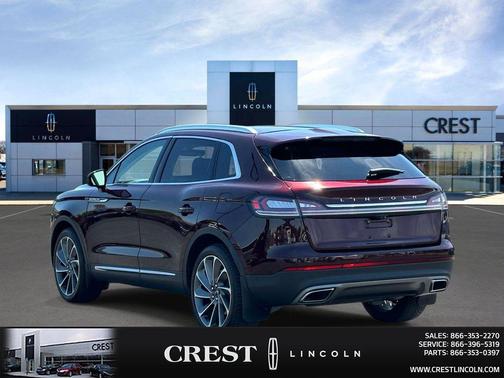 Burgundy Velvet Metallic Tinted Clearcoat 2023 Lincoln Nautilus Reserve