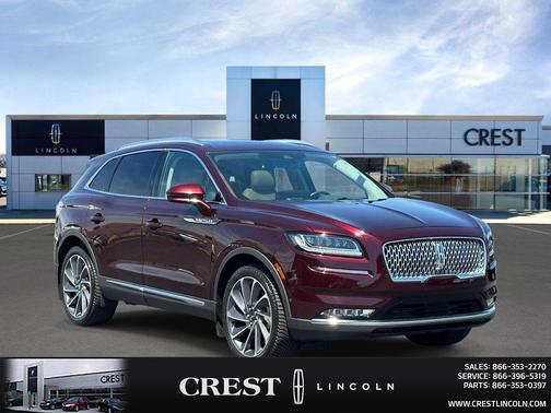 Burgundy Velvet Metallic Tinted Clearcoat 2023 Lincoln Nautilus Reserve