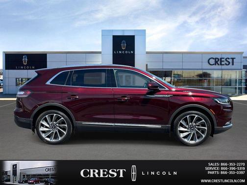 Burgundy Velvet Metallic Tinted Clearcoat 2023 Lincoln Nautilus Reserve