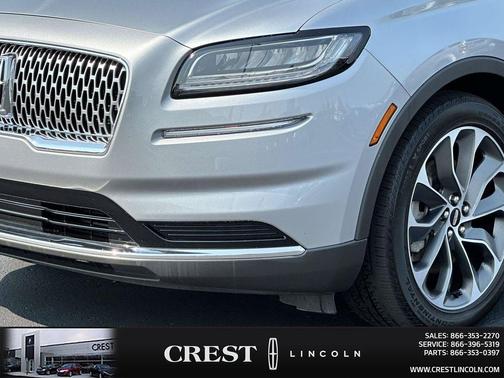 Silver Radiance Metallic Clearcoat 2022 Lincoln Nautilus Reserve