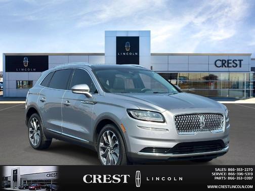 Silver Radiance Metallic Clearcoat 2022 Lincoln Nautilus Reserve
