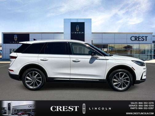 Pristine White Metallic Tri-Coat 2024 Lincoln Corsair Premiere