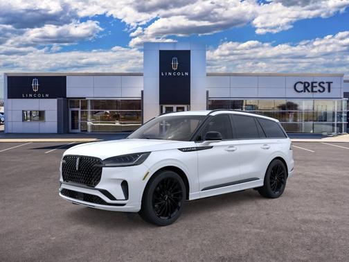 Pristine White Metallic Tri-Coat 2026 Lincoln Aviator Reserve AWD