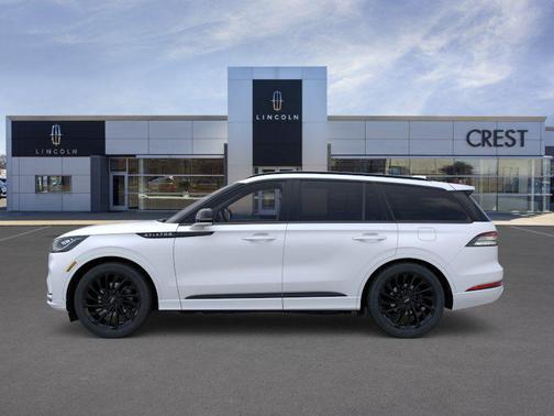 Pristine White Metallic Tri-Coat 2026 Lincoln Aviator Reserve AWD