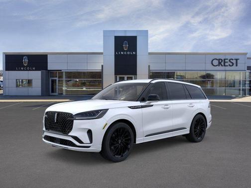 Pristine White Metallic Tri-Coat 2026 Lincoln Aviator Reserve AWD