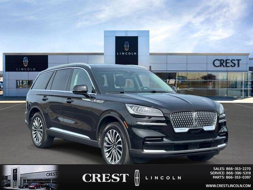 Infinite Black Metallic Clearcoat 2024 Lincoln Aviator Reserve AWD