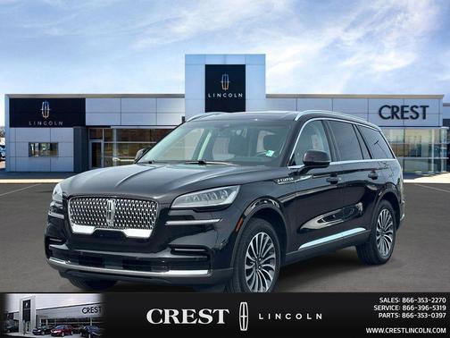 Infinite Black Metallic Clearcoat 2024 Lincoln Aviator Reserve AWD