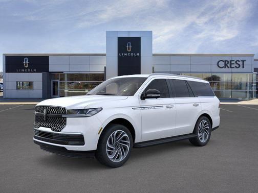 Star White Metallic Tri-Coat 2026 Lincoln Navigator Premiere