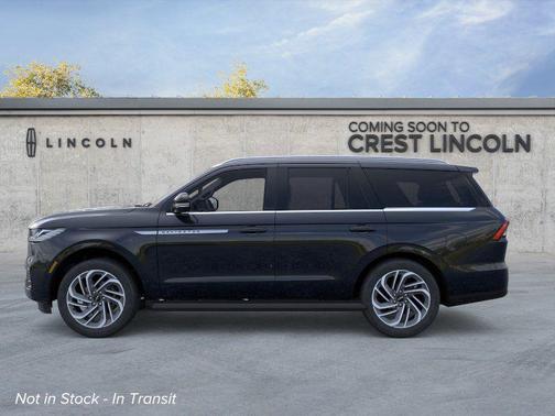 Infinite Black Metallic Clearcoat 2026 Lincoln Navigator Premiere