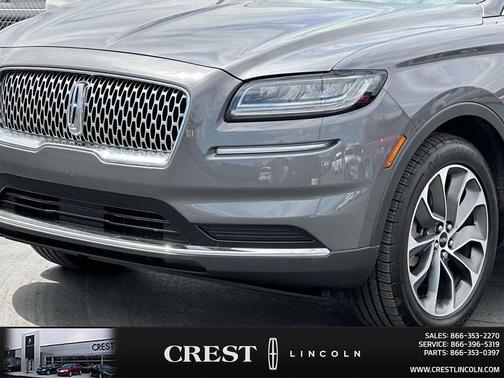 Asher Gray Metallic Clearcoat 2022 Lincoln Nautilus Reserve