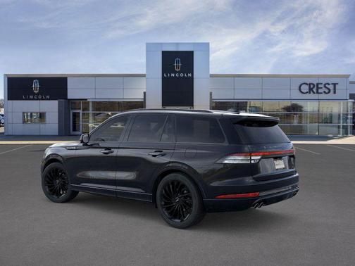 Infinite Black Metallic Clearcoat 2026 Lincoln Aviator Reserve AWD