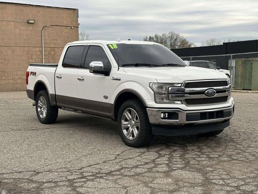 White Platinum 2018 Ford F-150 King Ranch