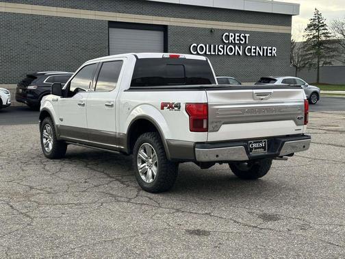 White Platinum 2018 Ford F-150 King Ranch