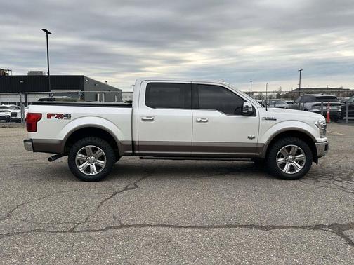 White Platinum 2018 Ford F-150 King Ranch