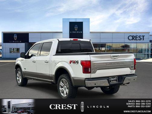 White Platinum 2018 Ford F-150 King Ranch