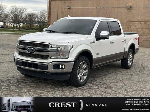 White Platinum 2018 Ford F-150 King Ranch