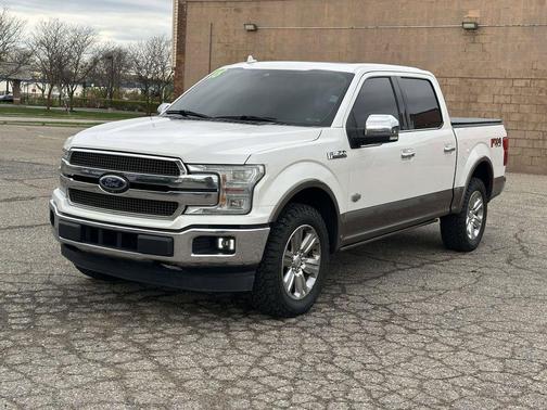 White Platinum 2018 Ford F-150 King Ranch