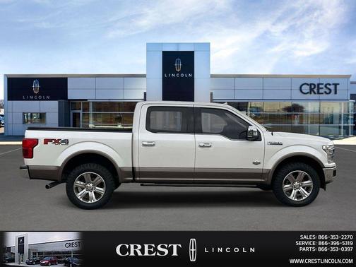 White Platinum 2018 Ford F-150 King Ranch