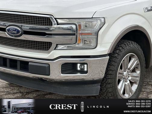 White Platinum 2018 Ford F-150 King Ranch