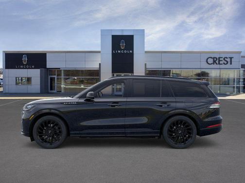 Infinite Black Metallic Clearcoat 2026 Lincoln Aviator Reserve AWD