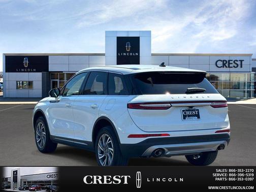 Pristine White Metallic Tri-Coat 2024 Lincoln Corsair Premiere